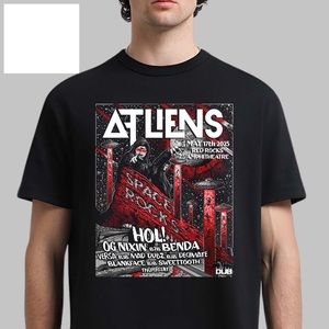 Atliens Space Rocks 2025 Concert Poster At Red Rocks Amphitheatre Shirt